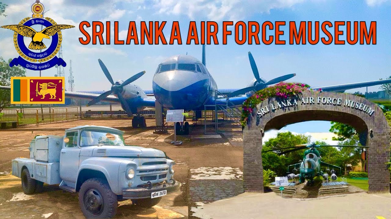Ratmalana Air Force Museum - නිවාඩුවට යන්න කියාපු තැනක්!  #SLAF #SLAFMuseum 