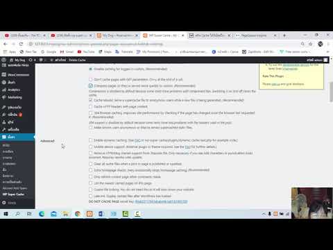 ลดความช้าของเว็บไซต์ด้วย Plugin wp super cache