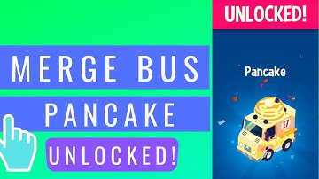 Merge Bus | Pancake Bus Unlocked! | iOS / Android Mobile Gameplay