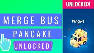 Merge Bus | Pancake Bus Unlocked! | iOS / Android Mobile Gameplay screenshot 1