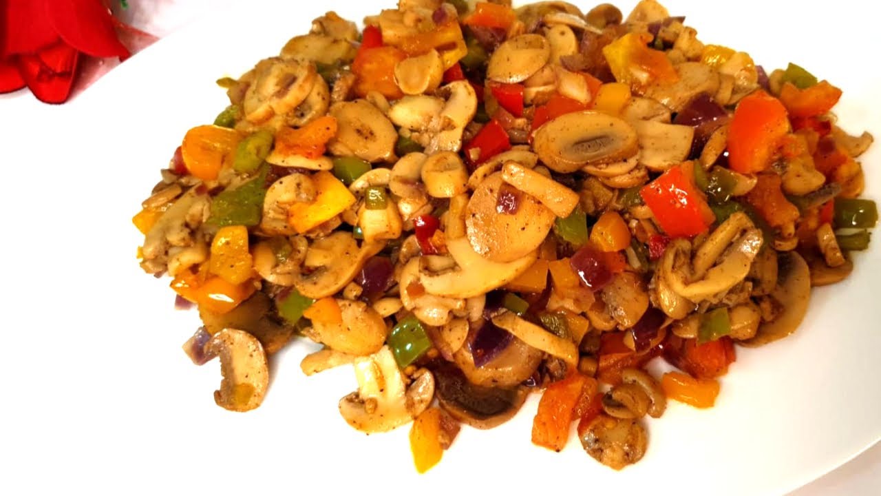 شاورما المشروم نباتى/صيامى  Vegan Mushrooms Shawerma I