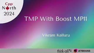 Vikram Kalluru: TMP With Boost MP11