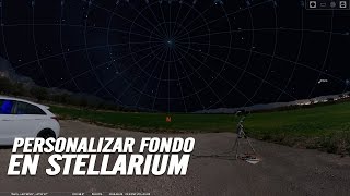 Crear fondo personalizado para Stellarium
Wiki de Stellarium para personalizar fondos: http://www.stellarium.org/wiki/index.php/Customising_Landscapes
Rotar fondo: http://www.stellarium.org/wiki/index.php/Landscape_Rotation
Más tutoriales: http://www.psdbox.es
Muro social: http://psdbox.es/social Crear fondo personalizado para Stellarium