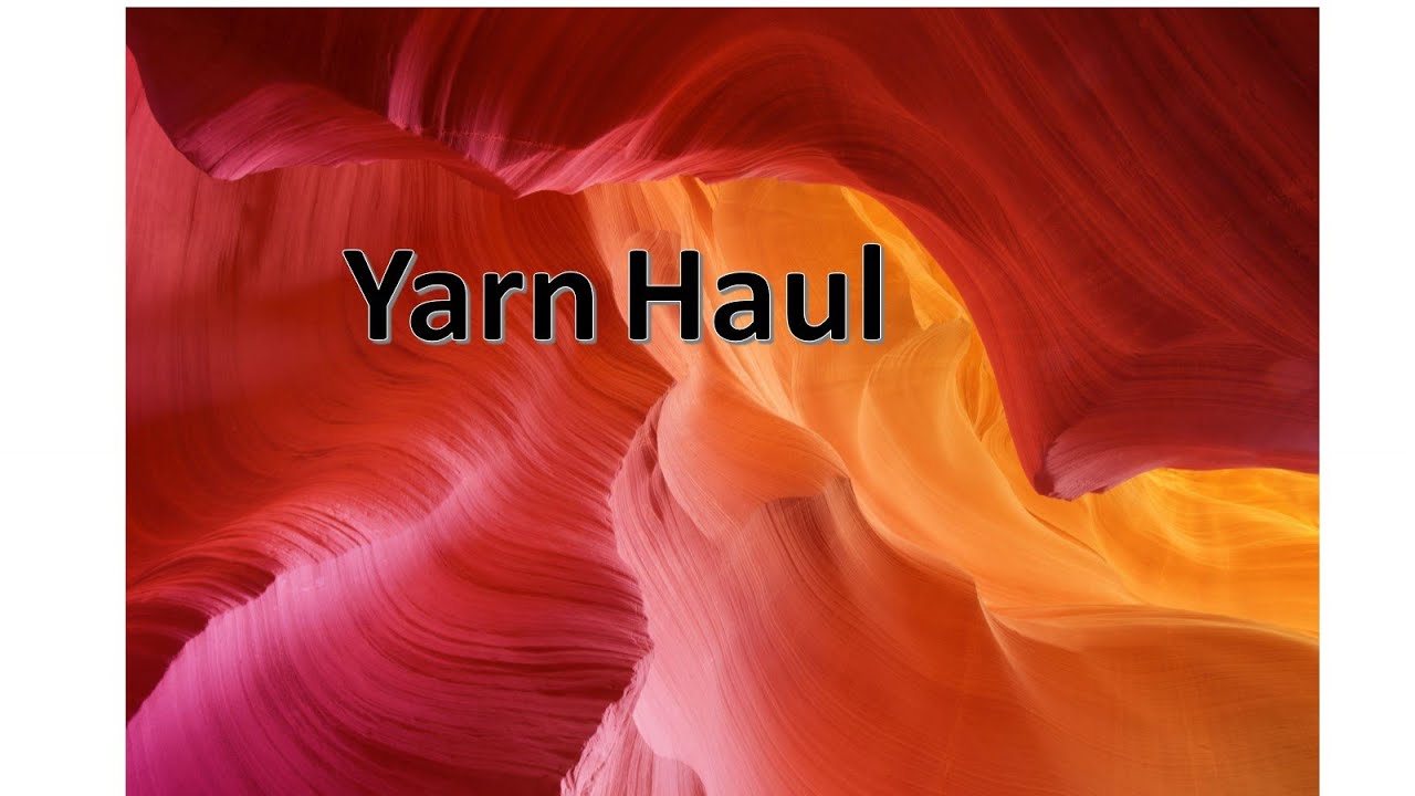 Kraemer Mystery Box Yarn Haul