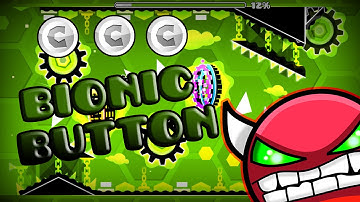 Geometry Dash | 2.0 | Bionic Button | Easy Demon | by TheRealDarnoc