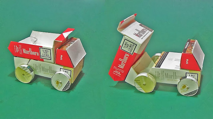 15 Cara Membuat Kerajinan Tangan dari Kardus Rokok