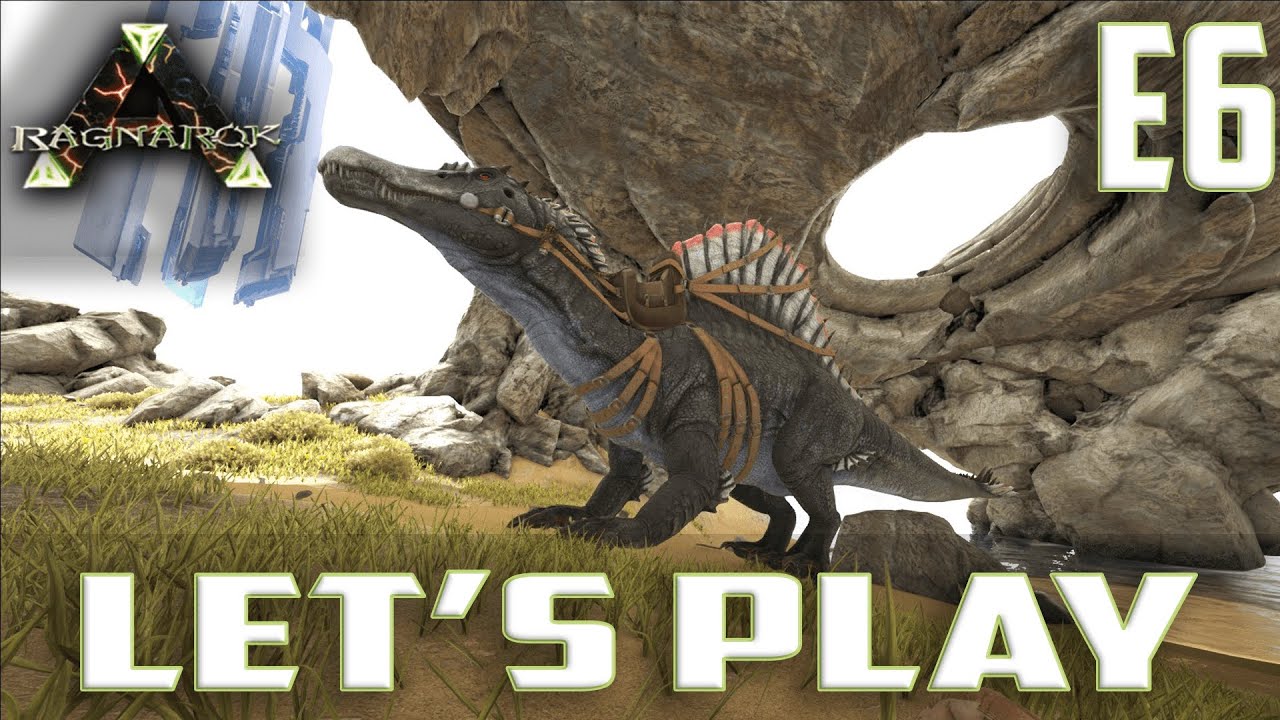 Let's Play ARK Survival Evolved Ragnarok S3Ep.6Spino Taming YouTube