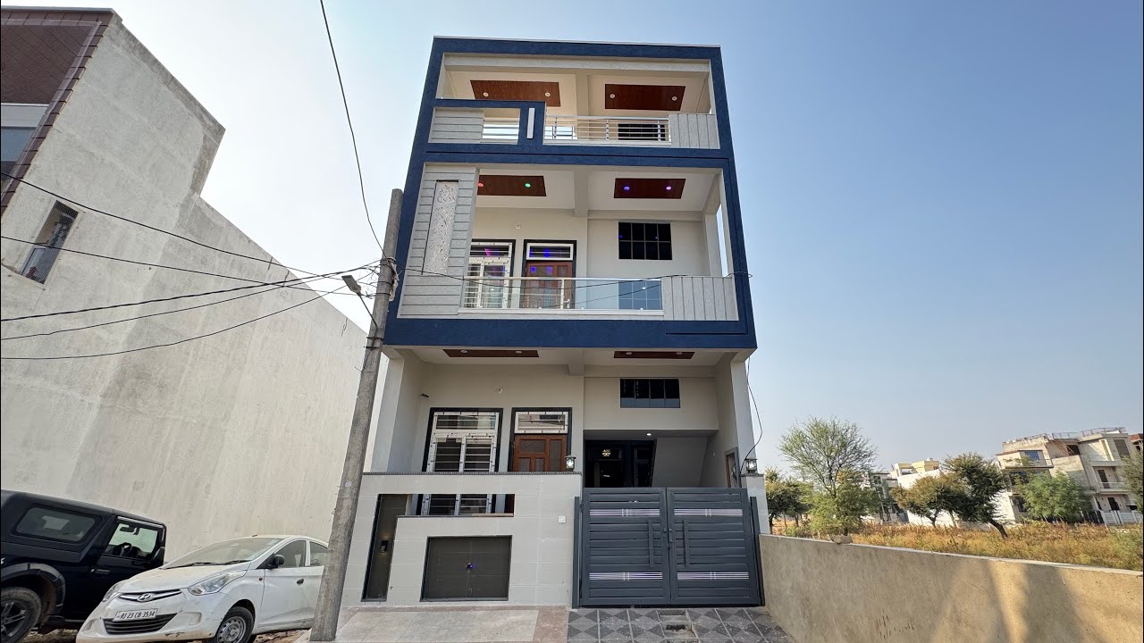 111 Gaj 4 BHk House For sale In Jaipur | 20x50 House with double kitchen