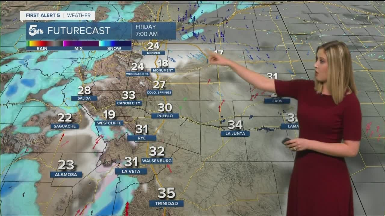 Breezy and mild on Thursday; mountain snow increases - YouTube