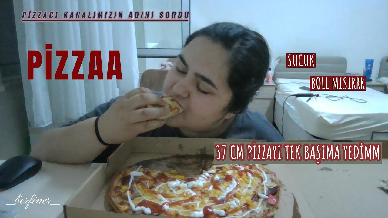 TÜRKÇE MUKBANG ASMR PİZZA |  SUCUKLU BOL MISIRLI PİZZA |  LİSEDEKİ İLK ARKADAŞ DARBEM | TURKISH ASMR