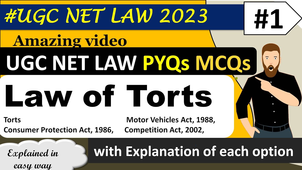 law-of-torts-pyqs-mcqs-ugc-net-law-2023-mv-act-consumer