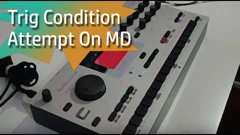 Machinedrum Conditional Trig attempt with LFOs