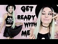GRWM: Pastel Goth Night Out / Mint Realness