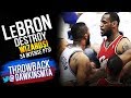 LeBron James DESTROYS Wizards In A Hostile DC Arena 2008 ECR1 Game 4 34 12 7 For Bron 