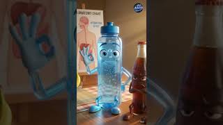 Water vs Soda: Choose Wisely for Your Body! 💧🥤#shorts #usa  #WaterVsSoda #HealthyChoices #trending
