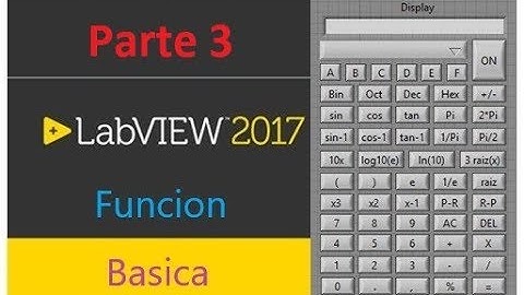 Calculadora científica con estructura Cases en Labview Parte 3