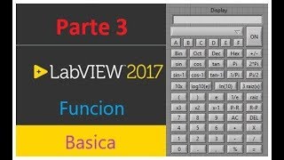 Calculadora científica con estructura Cases en Labview Parte 3