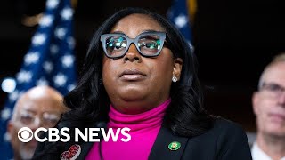 New Jersey Rep. LaMonica McIver pleads not guilty on charges over ICE facility clash