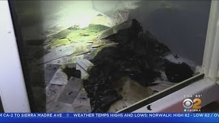 Ballot Drop Box Catches Fire In Baldwin Park