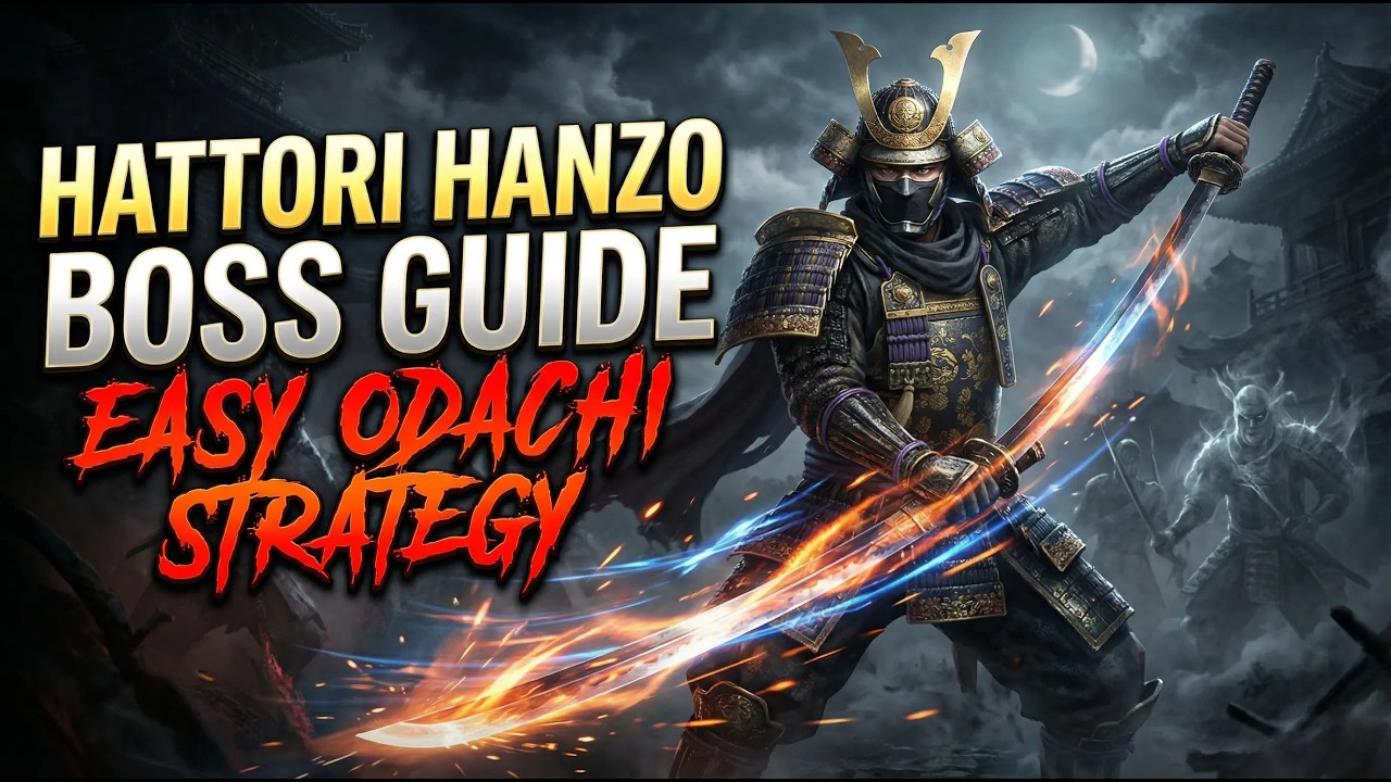 Nioh 3 – Hattori Hanzo Boss Guide | Easy Odachi Strategy 