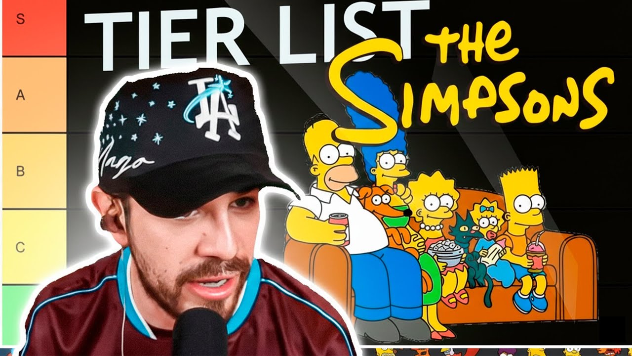 JUAN HACE TIERLIST DE PERSONAJES DE LOS SIMPSONS