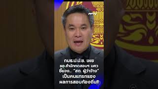 กมธ.ป.ป.ช. เผย ผอ.สำนักทดสอบฯ มศว ชี้แจง!! “สถ. ผู้ว่าจ้าง” เป็นผู้แทรกแซง!! | PPTV News | 9 ก.ค.69 กมธ.ป.ป.ช. เผย ผอ.สำนักทดสอบฯ มศว ชี้แจง!! “สถ. ผู้ว่าจ้าง” เป็นผู้แทรกแซง!! | PPTV News | 9 ก.ค.69