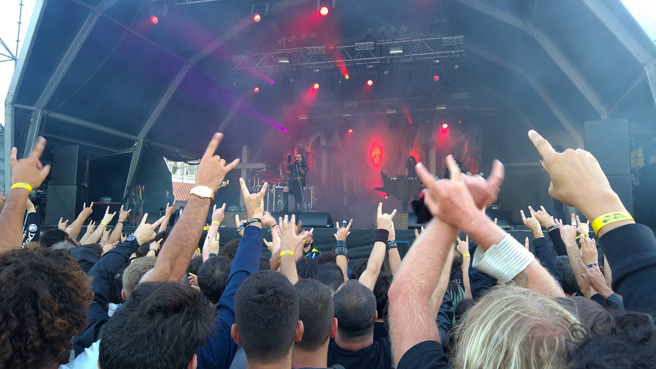 Moonspell - Opium @ Vagos Metal Fest 2018/8/1 (4K)