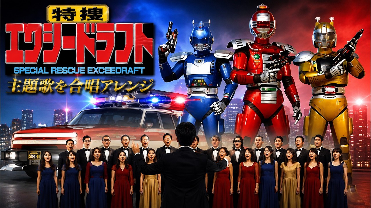 特捜エクシードラフト｜壮大な合唱と演奏でお届け