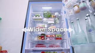 Introducing the A Rated Large 75cm Fridge Freezer | Samsung UK