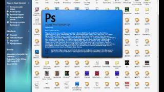 Photoshop cs4 ile yazı rengini arka plan rengi yapma
