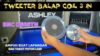 Review Tweeter Balap Coil 3 In  Bnc Bu0026c De85tn Bukan Rcf N850  Speaker Tweeter Jernih Bagus
