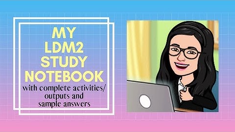 My LDM2 Study Notebook (guide only)