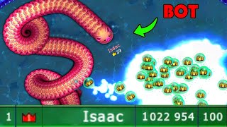 Bot Rebel 1 M Feeding 1 Million To Hungry Bot In Littlebigsnake Insane Gaming Challenge
