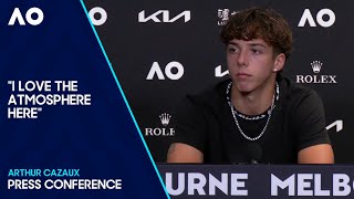 Arthur Cazaux Press Conference | Australian Open 2024 Third Round