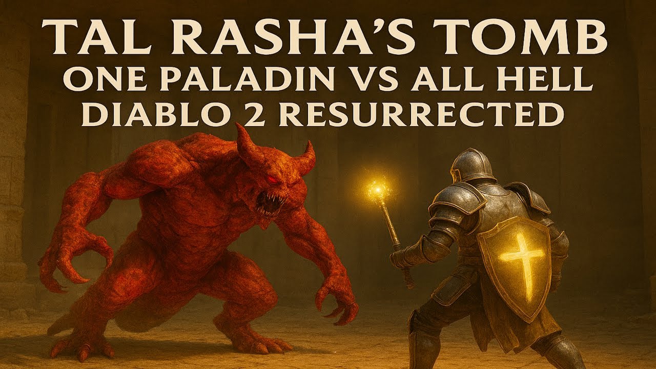 Tal Rasha Vs. Ball Tal Rasha’s Tomb – ONE PALADIN VS ALL HELL – Diablo 2 Resurrected ...