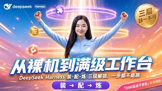 DeepSeek Harness装配炼三级解锁法：打造专属工作台
