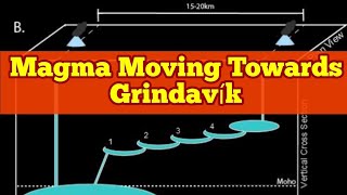 Grindavík: Something Strange Moving Towards Towards Iceland Town, Transgressive Sill, 3D Model