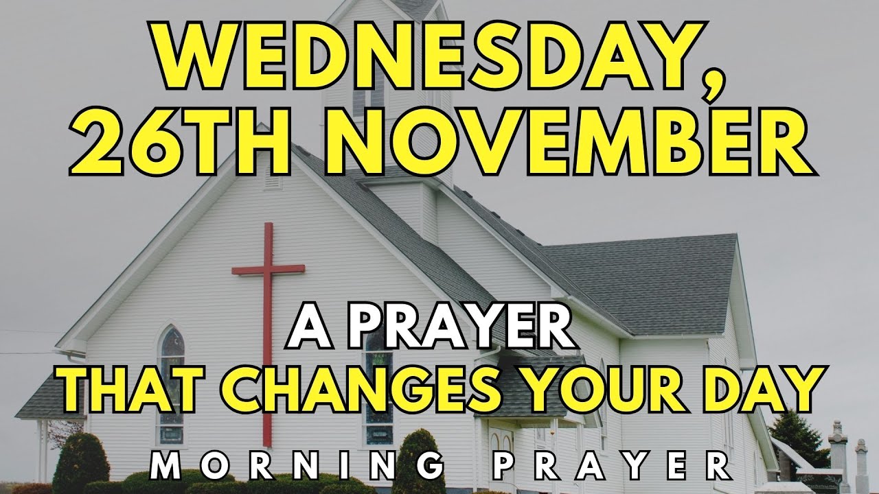 🕊️ 26 ноября | Молитва, которая изменит ваш день