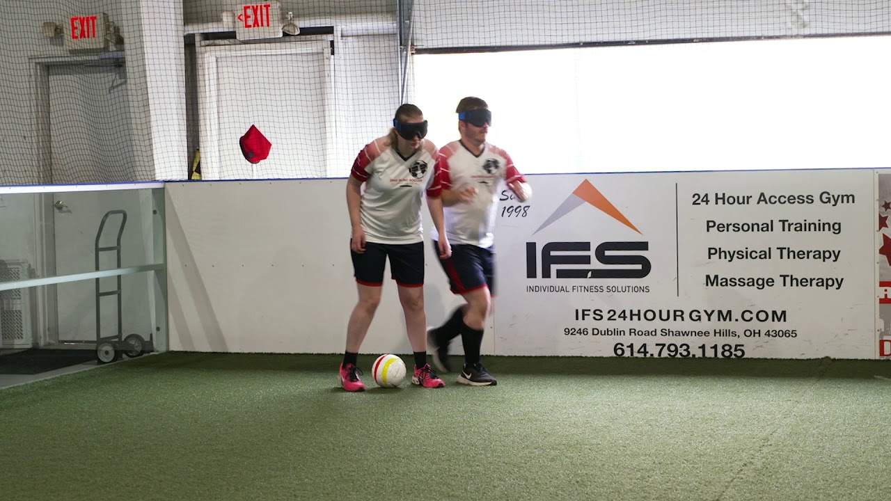USABA Blind Soccer Instructional Video 13 Corner Kick YouTube
