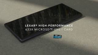 Lexar® High-Performance 633x microSD™ UHS-I Card