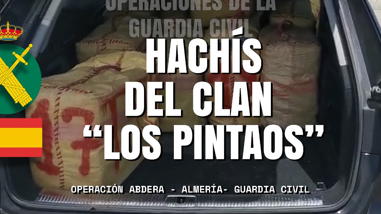 La Guardia Civil desarticula al clan de “los pintaos” dedicado a introducir hachís en Almería