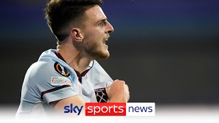 David Moyes hails Declan Rice after Europa League win