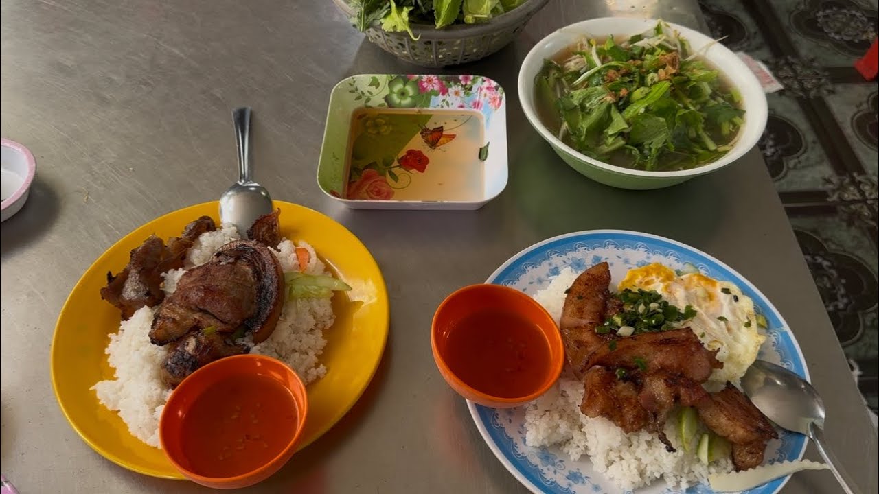 1 địa điểm quán cơm ngon (Quán cơm Cô Bảy) tại ấp bắc, mỹ tho, tiền giang #food #vietnamesetaste 