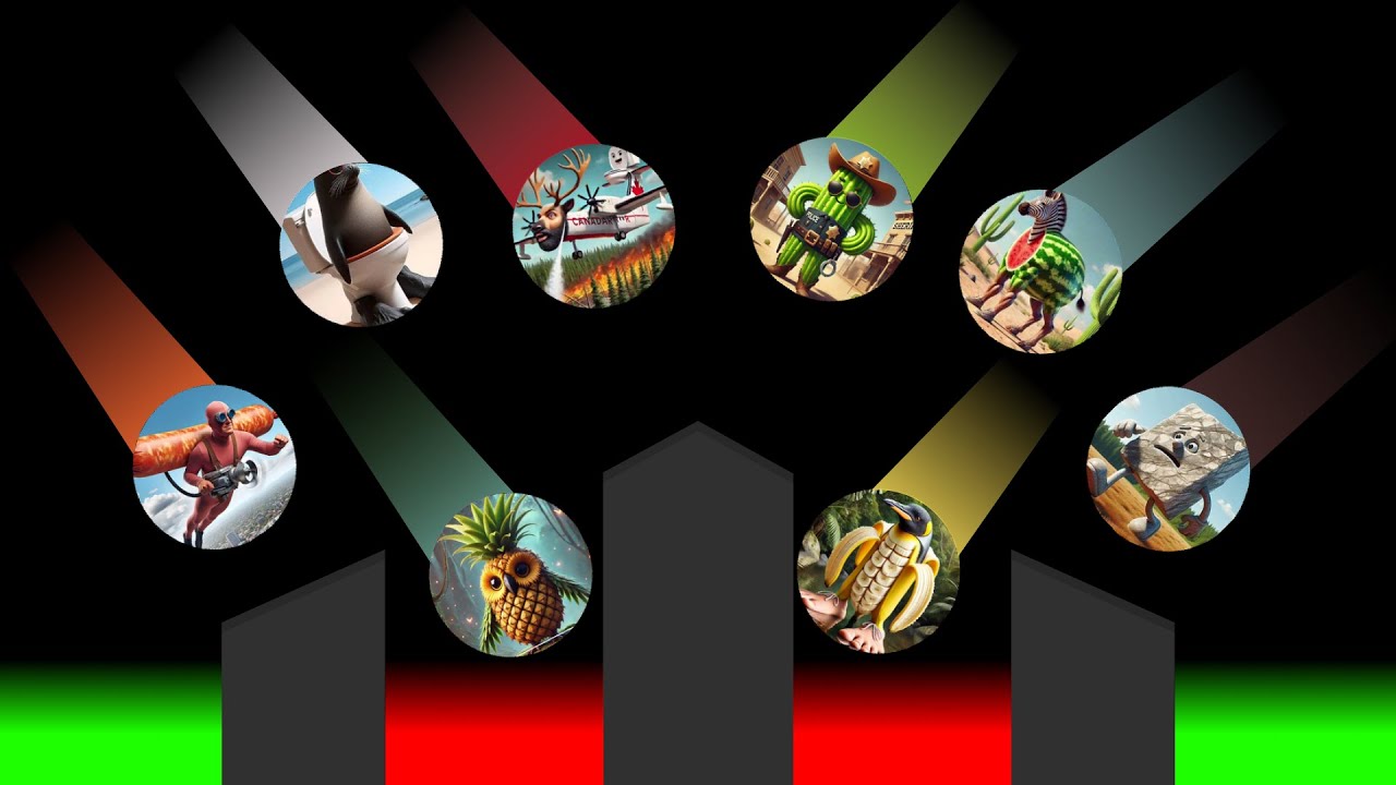 Italian Brainrots Marble Race in Algodoo – Who Will Take the Crown?