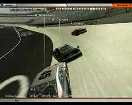 Bristol 500 lap 286 William Carrara