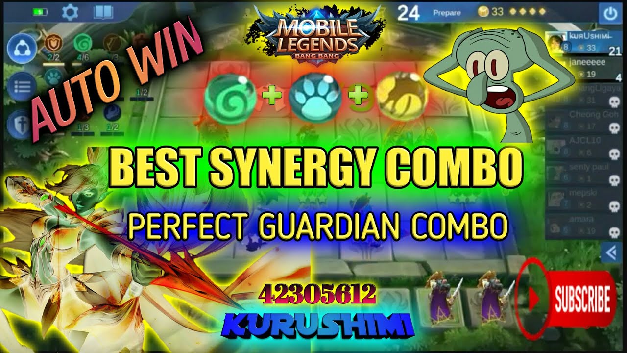 NEW META GUARDIAN + ELF SYNERGY COMBO!!!AUTO WIN & DOMINATE MYTHIC LEAGUE