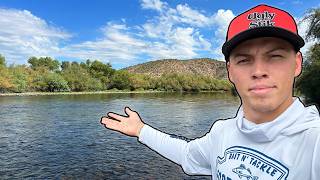 I Fished Arizona's Famous Salt River (INSANE)