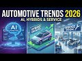 Automotive Industry Trends 2026: AI Marketing, Hybrid Growth & The Service Boom
