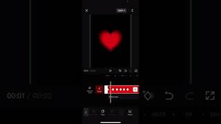 Beating Heart Video Edit Tutorial On CapCut screenshot 4