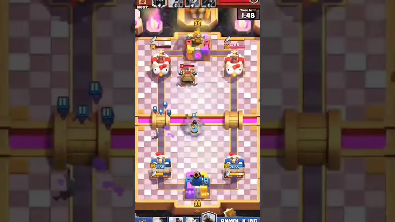 Clash royal attack gameplay II